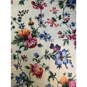 Upholstery Fabric by Monique Light Weight Multiroses and Lilacs 36" x 27"